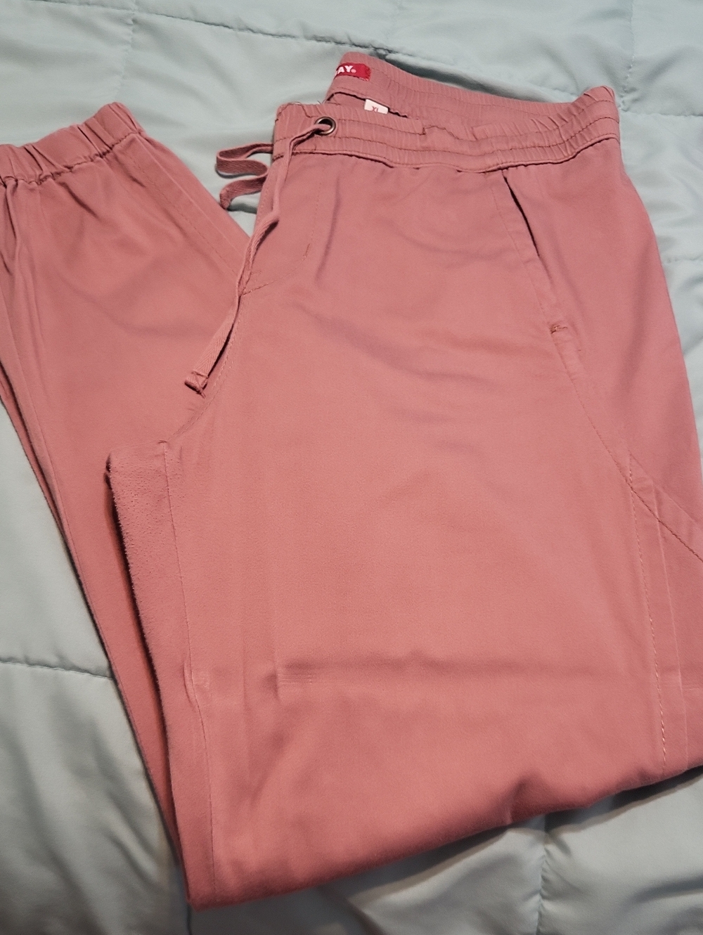 UNIONBAY Womens Dusty Rose Drawstring Joggers
